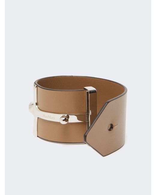 Max Mara White Wide Bracelet
