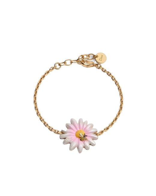 Dior Metallic Daisy Bracelet