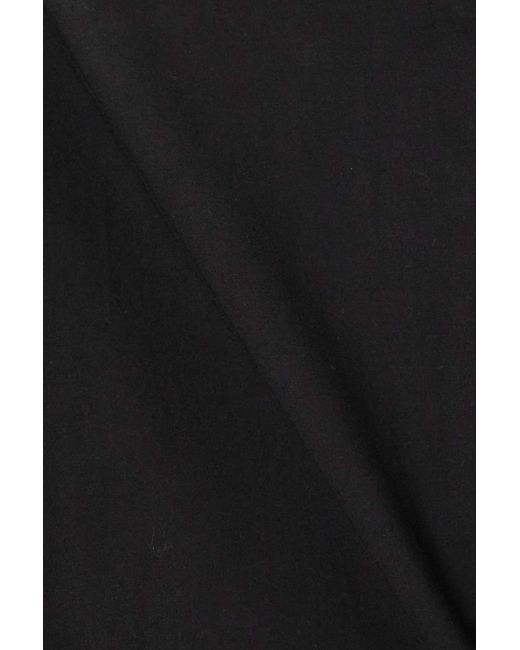 The Row Black Long Sleeved Dress