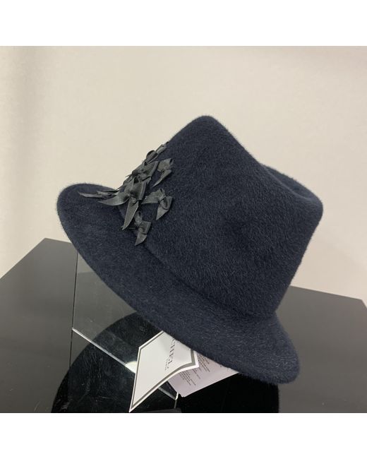 Maison Michel Black Bow Hat