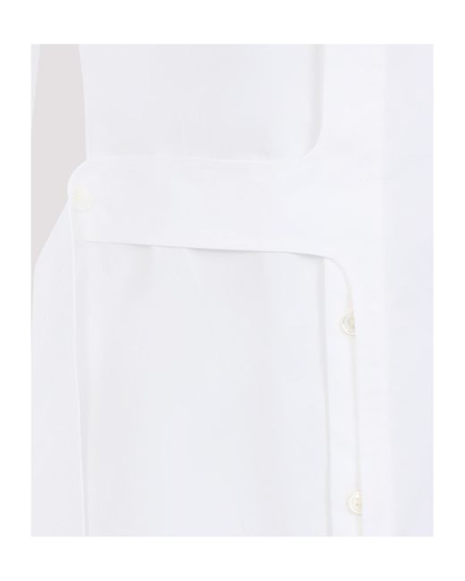 Jean Paul Gaultier White Long Sleeve Shirt