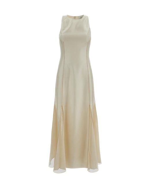 Loulou de Saison Natural Iraka Midi Dress