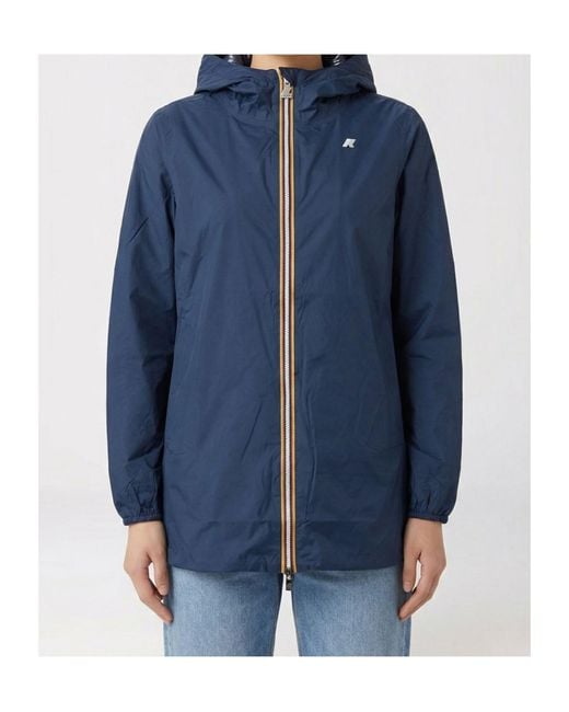 K-Way Blue Sophie Plus.2 Reversible Jacket