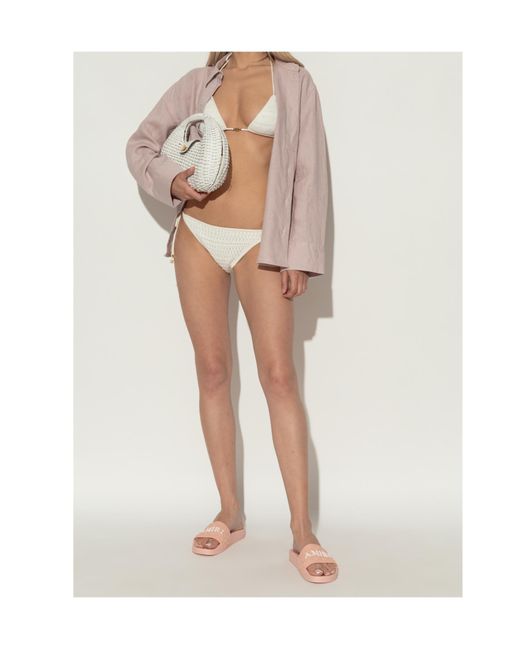 Amiri Pink Ma Quad Pool Slides