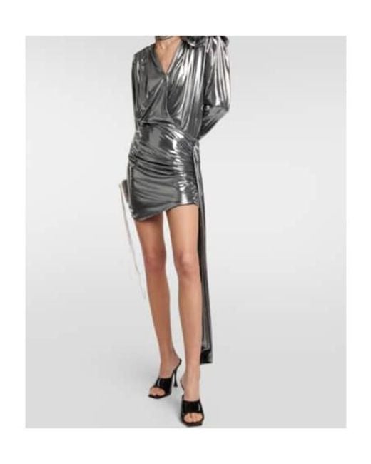Magda Butrym Black Appliqué Metallic Blouse