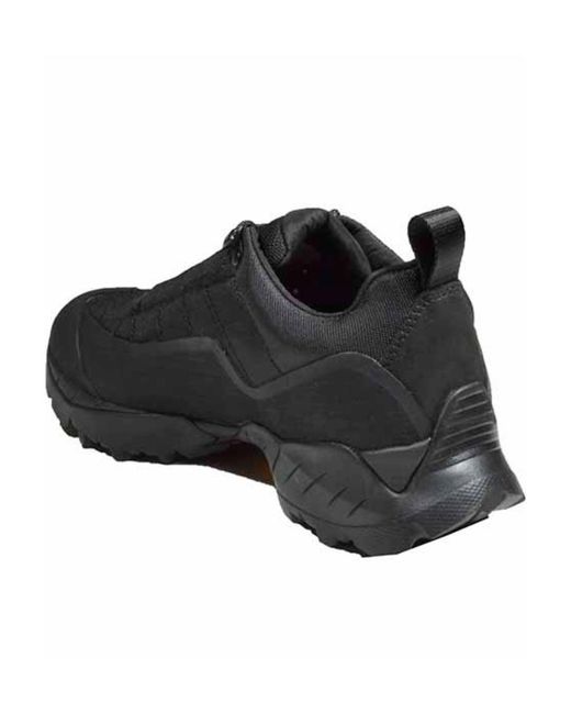 Roa Black Quilted Low-Top Trainers for men