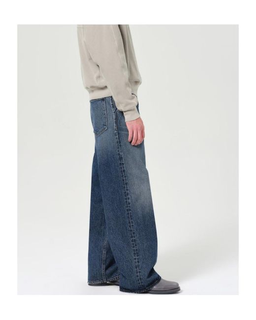 Agolde Blue Benton Pocket Jeans for men