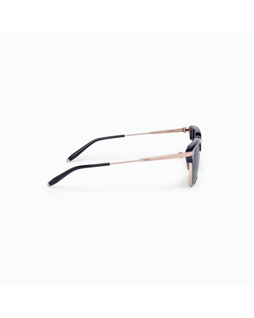 Akoni Purple Euclid Square-Frame Sunglasses for men