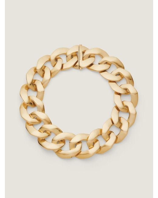 Givenchy Metallic Chain Chocker Necklace