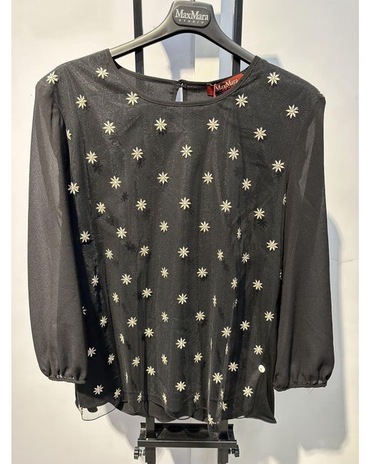 Max Mara Black Long-Sleeved Jacket
