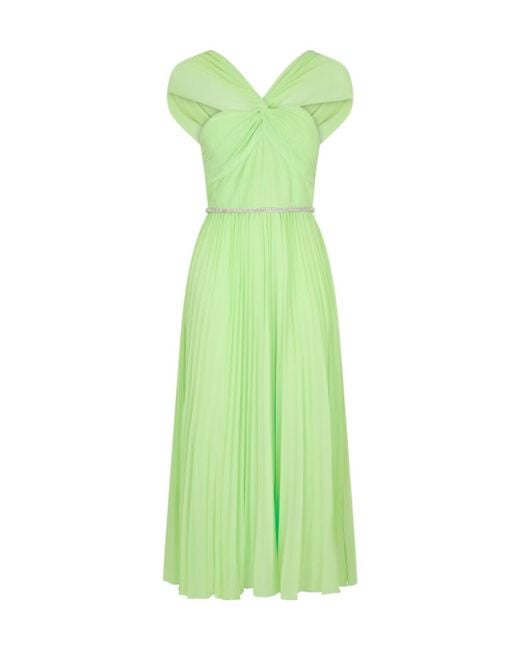 Self-Portrait Green Dress