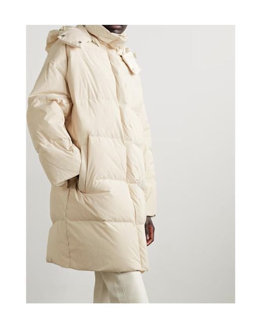 Stand Studio Natural Long-Sleeved Hooded Down Jacket