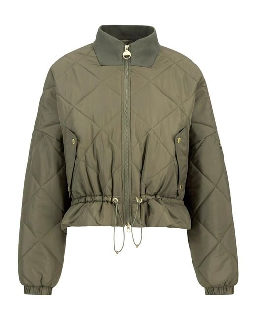 Barbour Green Pagan Quilted Jacket