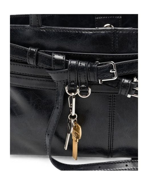 OSOI Black Key Pendant Handbag