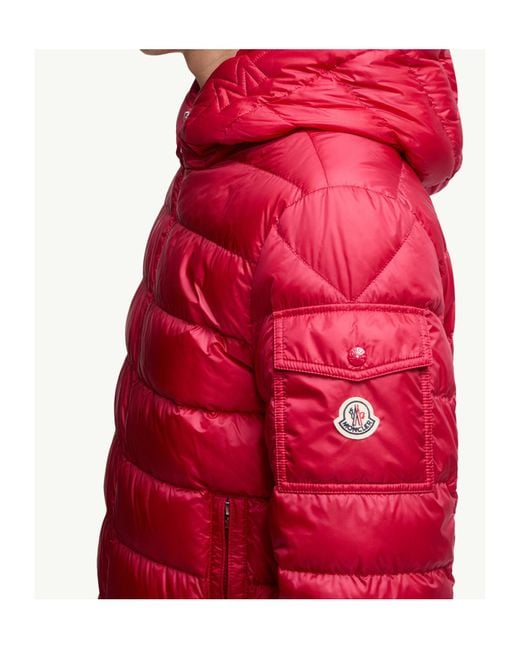 Moncler Red Najan Down Jacket for men