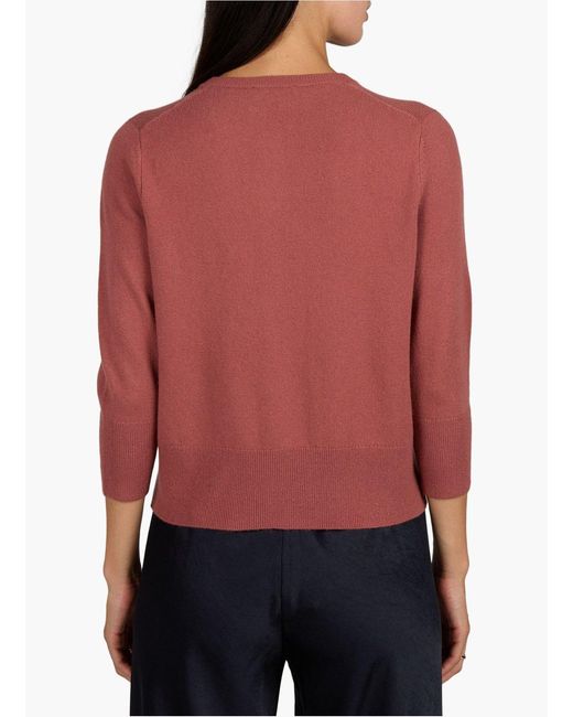 Vince Red Crew Neck Knitwear
