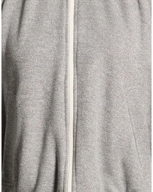 Brunello Cucinelli Gray Jumpers With Zip