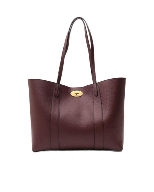 Mulberry Red Bayswater Small Top Handle Bag