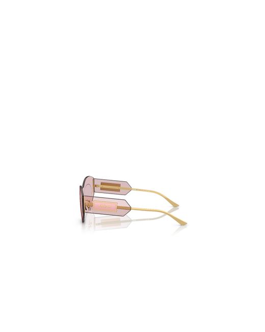 Versace Pink Shield Sunglasses for men
