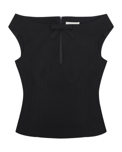 ShuShu/Tong Black Sleeveless Top