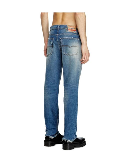DIESEL Blue Regular Jeans 2023 D-Finitive 0Bmby for men