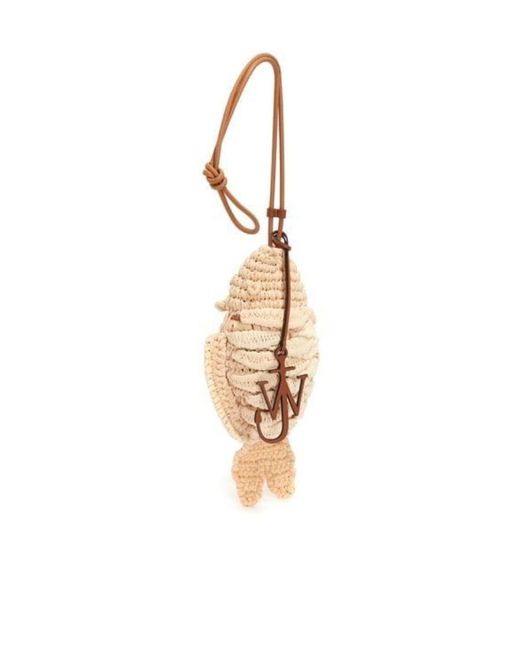 J.W. Anderson Metallic Fish-Shaped Shoulder Bag