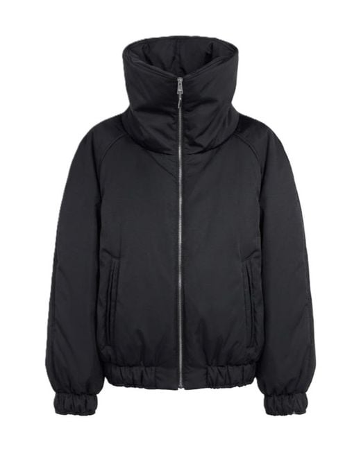 N°21 Black Zip-Up Padded Jacket