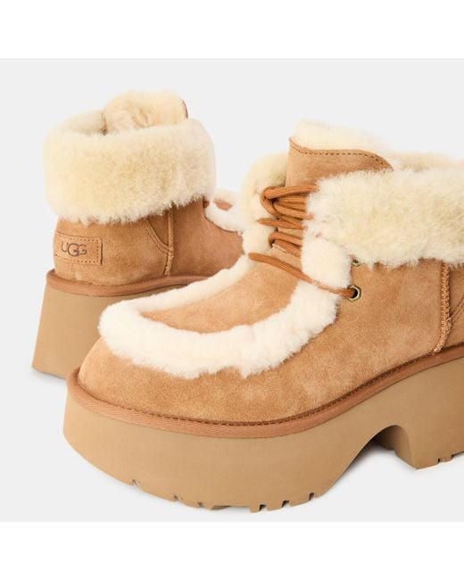 Ugg Natural Solid Color Snug Boots