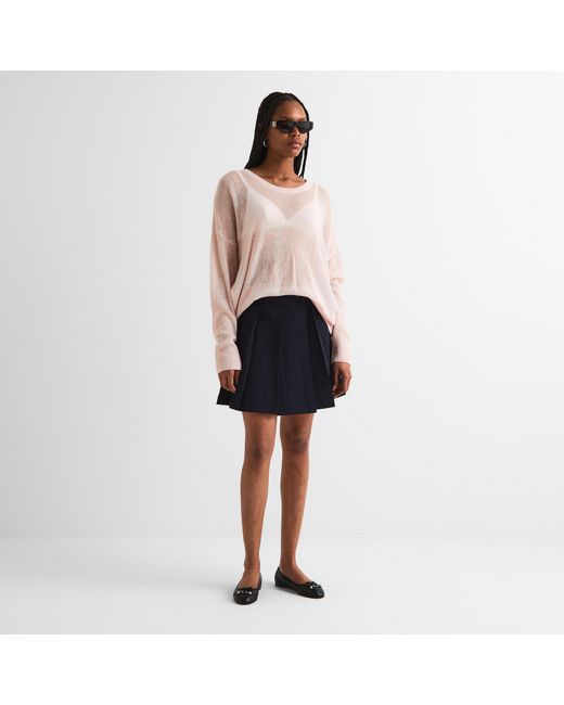 Balenciaga Natural Crew Neck Jumper