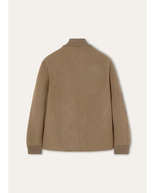 Loro Piana Brown Long-Sleeved Casual Jacket for men