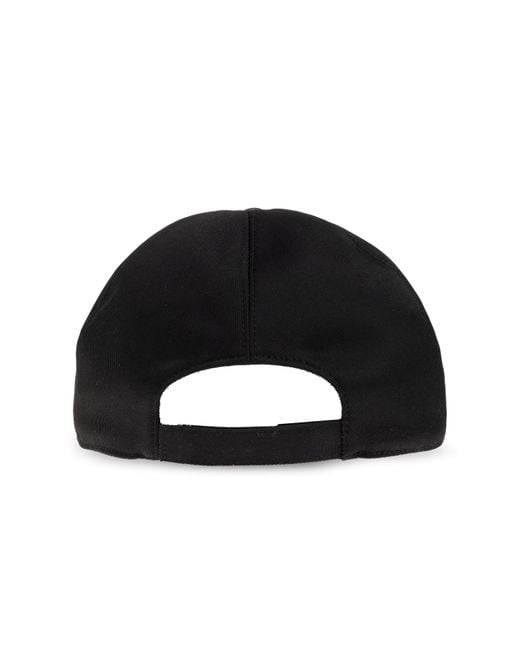 Eleventy Black Baseball Cap for men