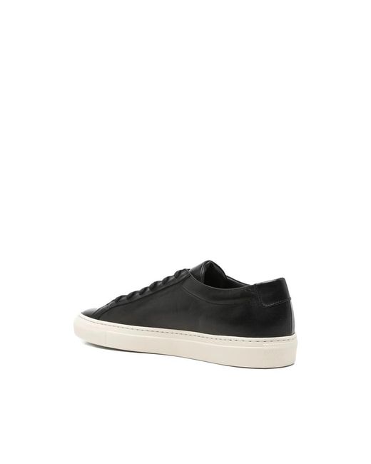 Common Projects Black Round-Toe Sneakers for men