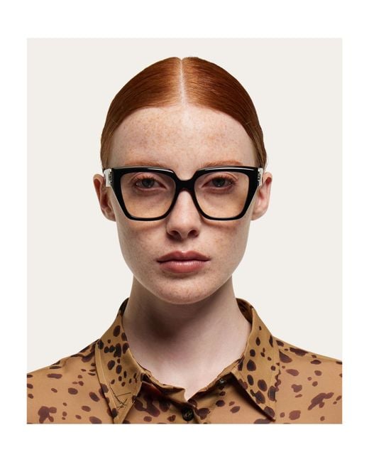 Ferragamo White Optical Glasses