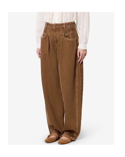Isabel Marant Brown Lisha Pants