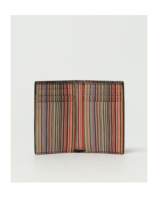 Paul Smith Black Folding Card Case for men