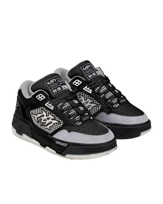 Amiri Black Graphic Low-Top Sneaker for men