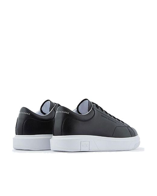 ARMANI EXCHANGE Black Technical Sneakers for men
