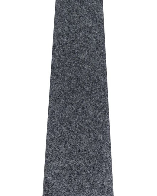 Bottega Veneta Gray Light Wool Flannel Tie for men