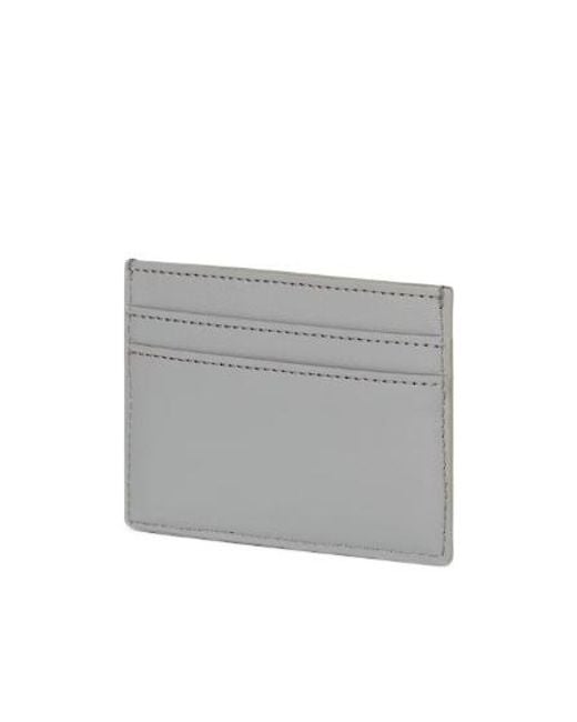 Fendi Gray Ff Squared Card Holder for men