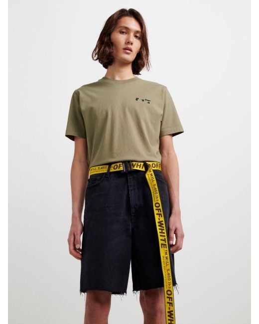 Off-White c/o Virgil Abloh Classic Industrial Belt in Yellow for Off-White c/o Virgil Abloh Classic Industrial Belt in Yellow for