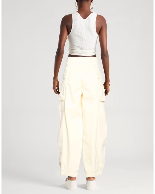MAX&Co. White Belt Loop Jeans