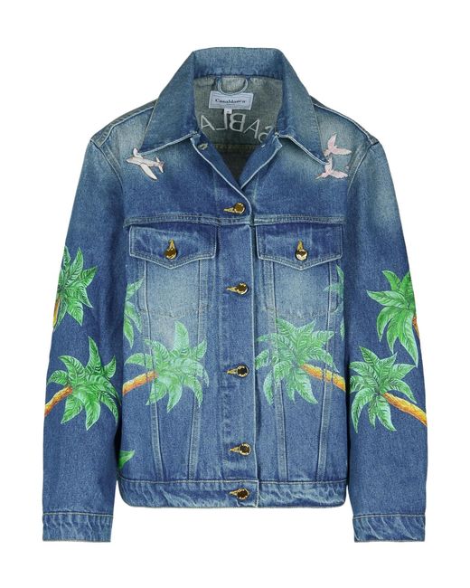 Casablanca Blue Denim Jacket