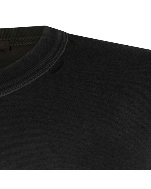 Willy Chavarria Black Powerhouse Graphic T-Shirt Dress