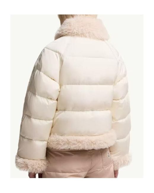 Moncler Natural Rubrouk Quilted Jacket