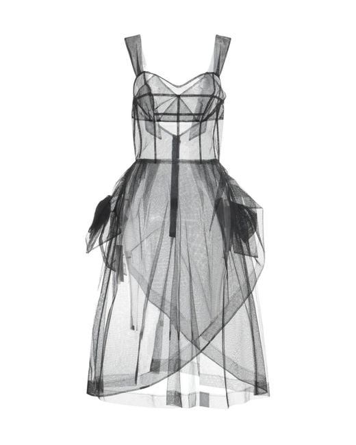 Maison Margiela Gray Summer Dress