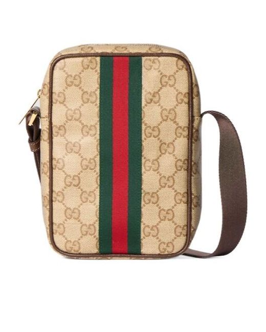 Gucci Multicolor Web Detailed Gg Mini Bag