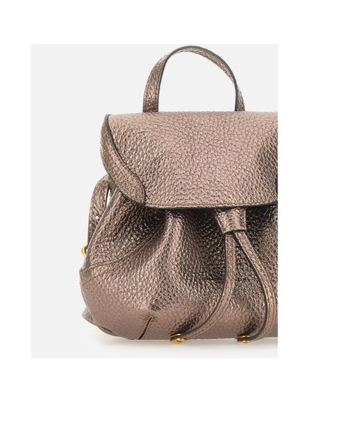 Gianni Chiarini Brown Violette Drawstring Backpack