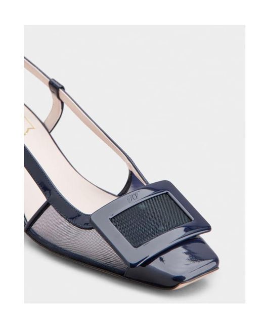 Roger Vivier Multicolor Belle Vivier Slingback Pumps