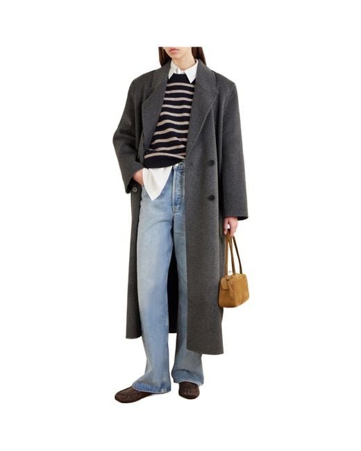 Allude Blue Oversized Sweater