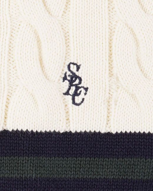 Sporty & Rich Black V-Neck Sweater